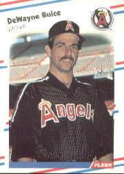 1988 Fleer Baseball Cards      487     DeWayne Buice